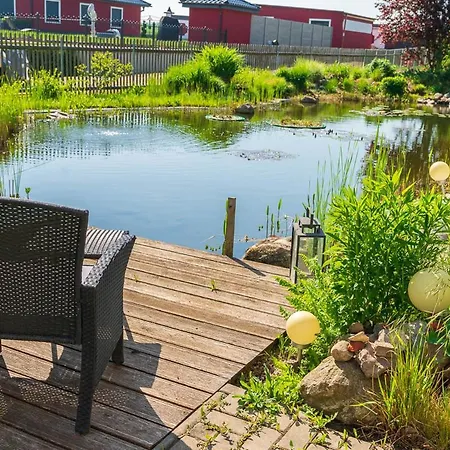 Teichblick Und Turmblick, Mit Kultur In Grosszschepa, Naehe Leipzig *