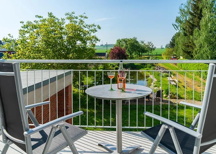 Teichblick Und Turmblick, Mit Kultur In Grosszschepa, Naehe Leipzig * Grosszschepa