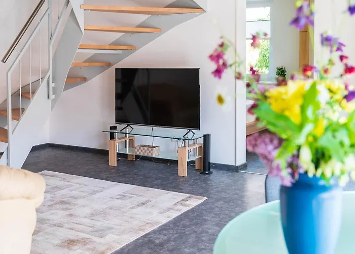 アパート Teichblick Und Turmblick, Mit Kultur In Grosszschepa, Naehe Leipzig