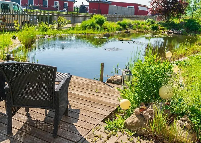 Teichblick Und Turmblick, Mit Kultur In Grosszschepa, Naehe Leipzig *